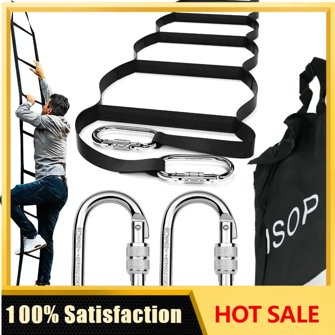 Fire Escape Ladder - บันไดหนีไฟแบบใช้ซ้ำได้ 3 ชั้น ยาว 24 ฟุต
