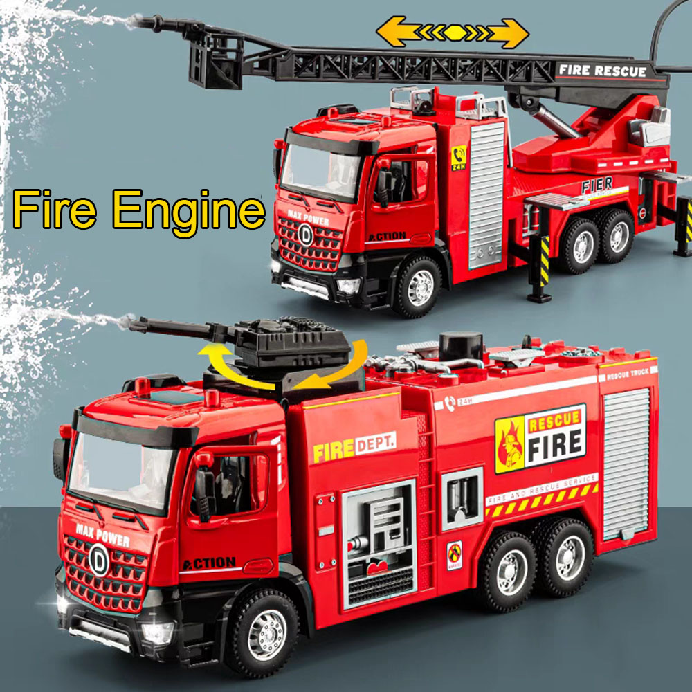 1:32 Scale Fire Engine รุ่นรถย - Fire Escape Ladder บทวิจารณ์และราคา